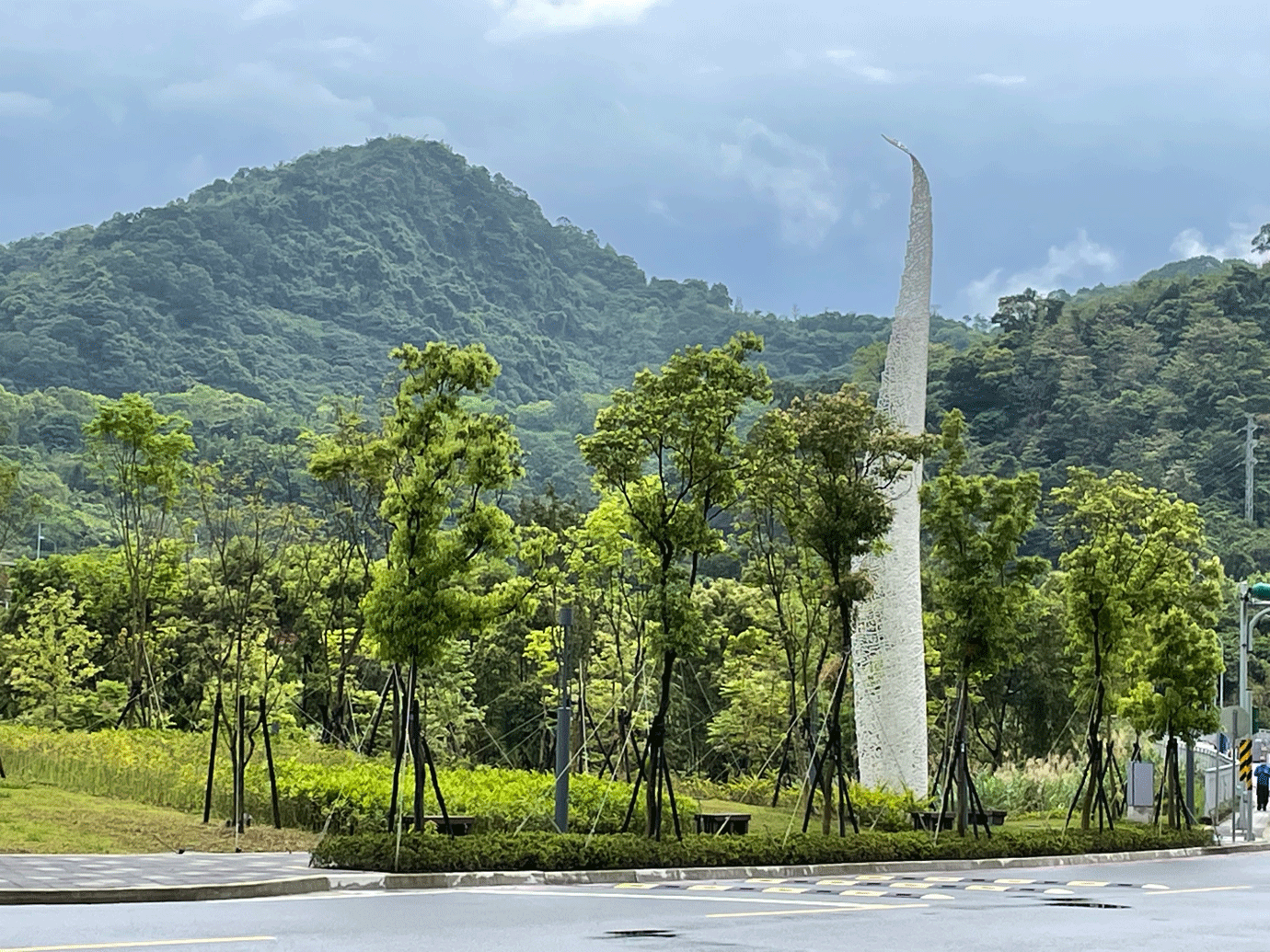 SKY AND EARTH (2022), Baogao Intellectual and Science Building, Taipei, Taiwan. Juanjo Novella