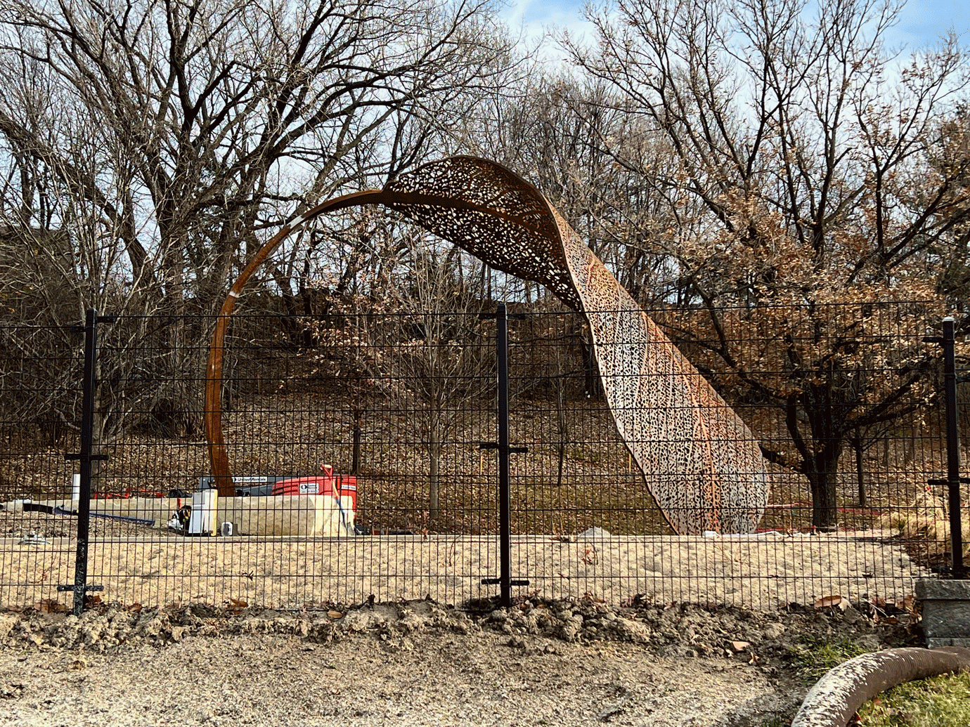 THRESHOLD (2021), Des Moines Botanical Garden, Iowa, USA. Juanjo Novella