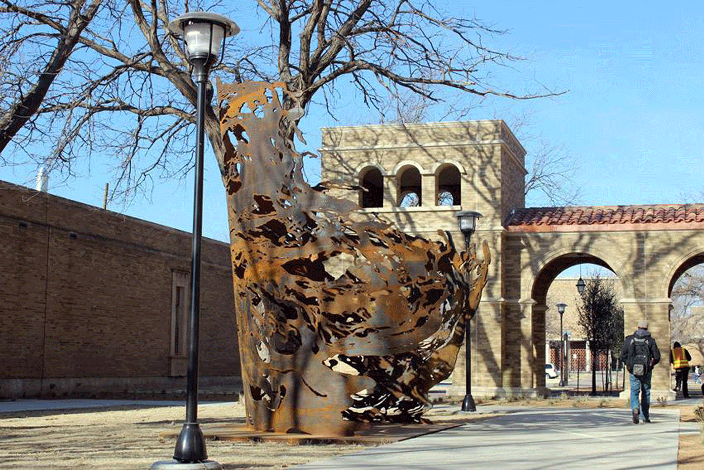 FOUNTAIN (2014) Petroleum Research Building, Texas Tech University, Lubbock, Texas USA