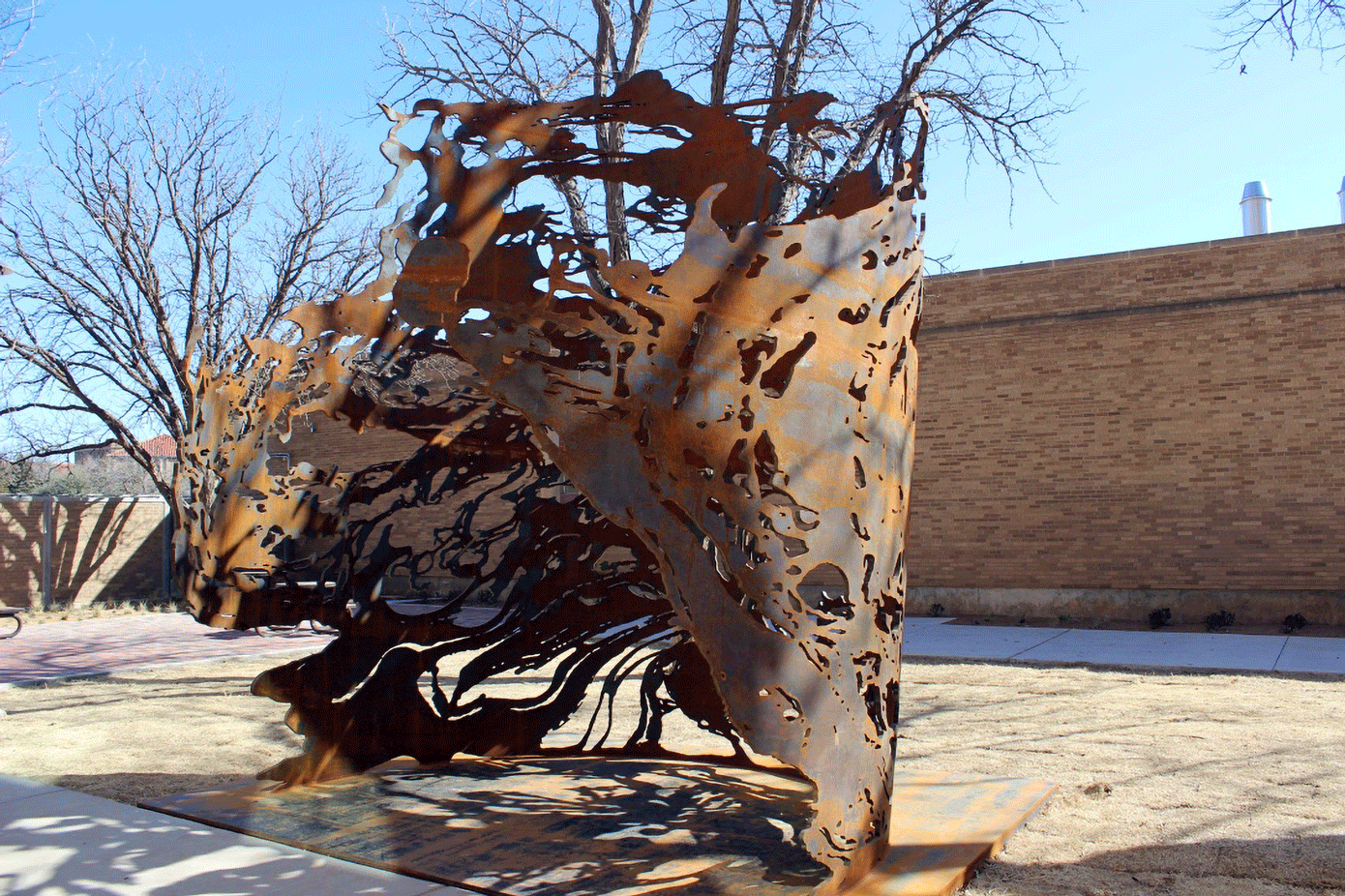 FOUNTAIN (2014) Petroleum Research Building, Texas Tech University, Lubbock, Texas USA