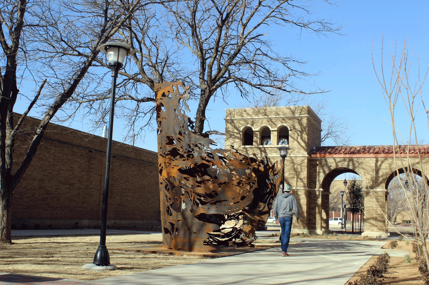 FOUNTAIN (2014) Petroleum Research Building, Texas Tech University, Lubbock, Texas USA