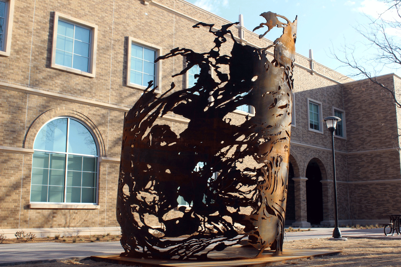 FOUNTAIN (2014) Petroleum Research Building, Texas Tech University, Lubbock, Texas USA