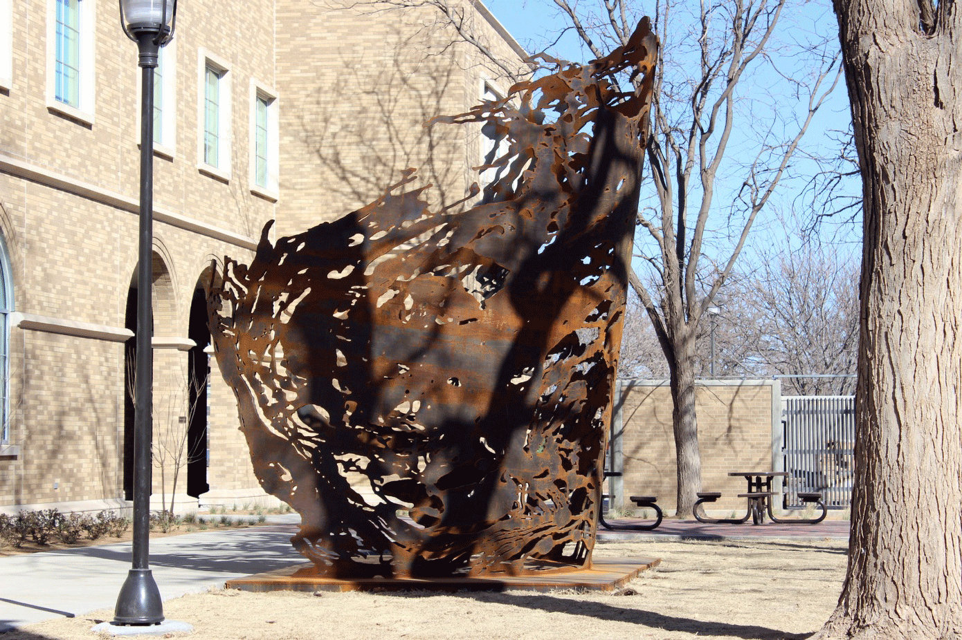 FOUNTAIN (2014) Petroleum Research Building, Texas Tech University, Lubbock, Texas USA