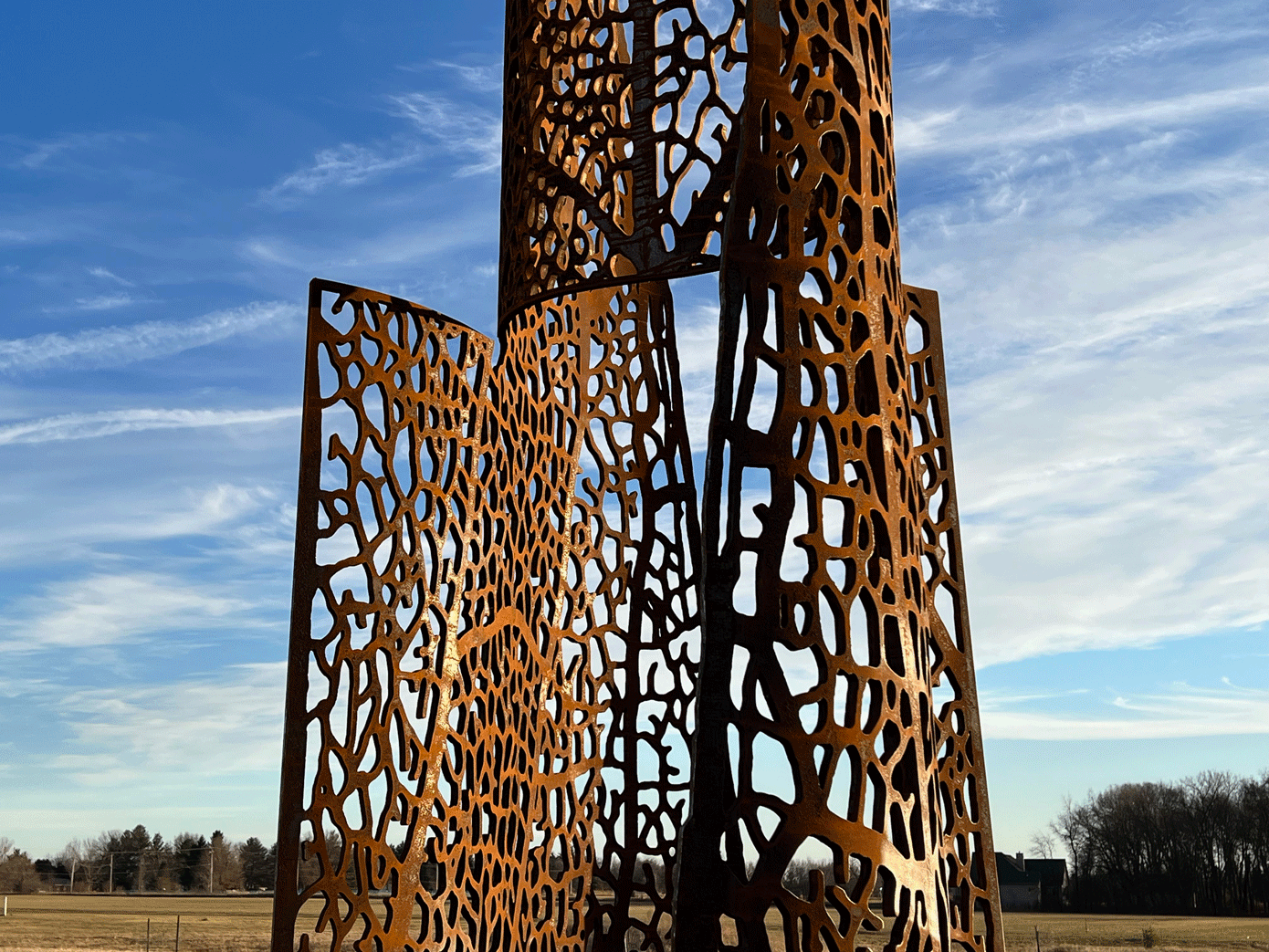 PLEASANT HILL GATE (2022), Pleasant Hill, Iowa, USA. Juanjo Novella