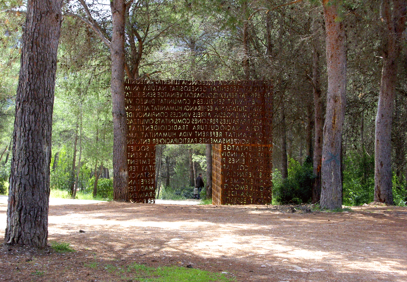 DOOR OF HUMAN VALUES (2007) Bosch of Felix Alsina, Vallirana, Barcelona