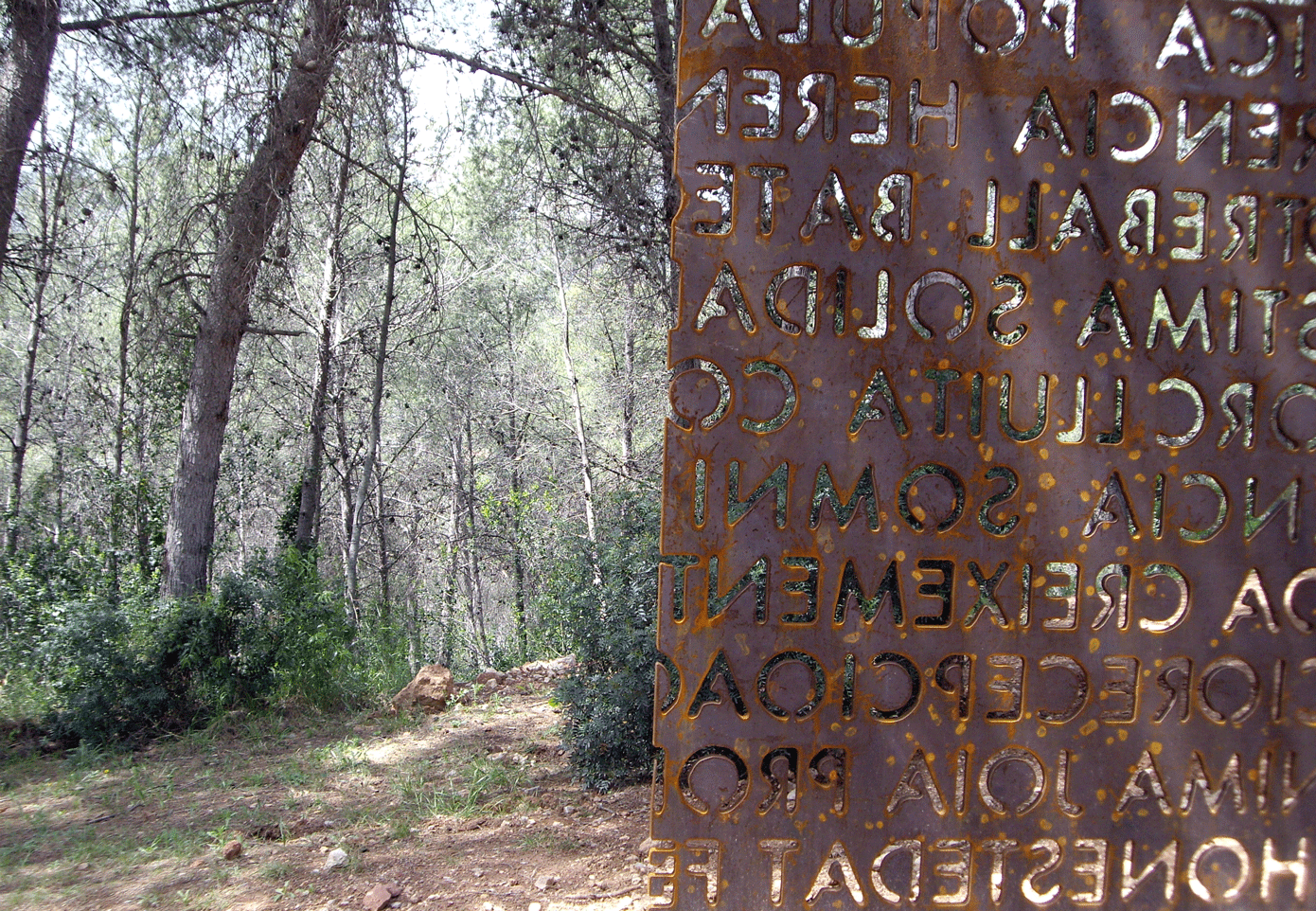 DOOR OF HUMAN VALUES (2007) Bosch of Felix Alsina, Vallirana, Barcelona